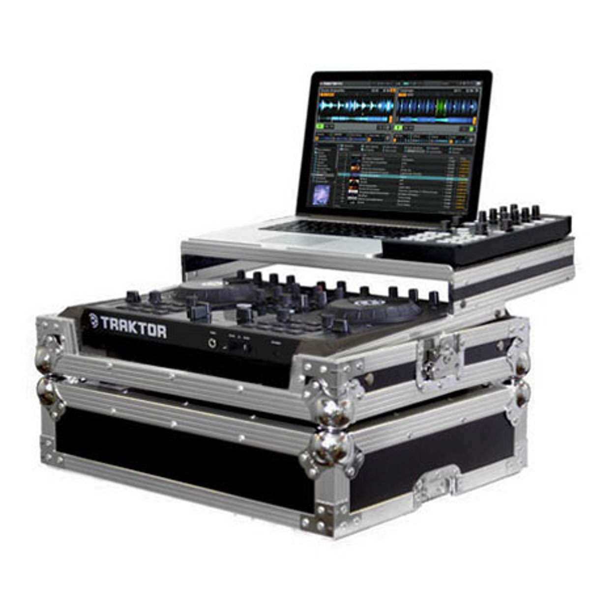 

Odyssey Innovative Designs Odysseyy Flight Zone FZGSTKS2 Traktor Kontrol S2 DJ Controller Glide Style Case