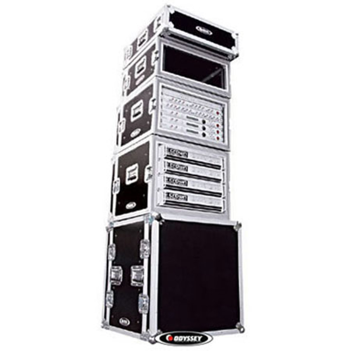 

Odyssey Innovative Designs Odyssey Shock Mount Rack with Wheels, 12U