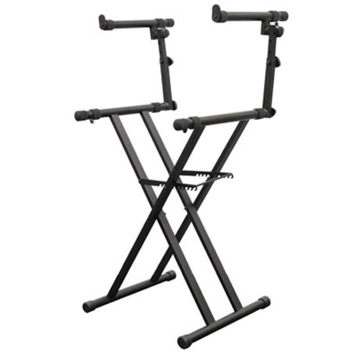 

Odyssey Innovative Designs Odyssey LTBXS2 Heavy-Duty Double Tier Folding X-Stand