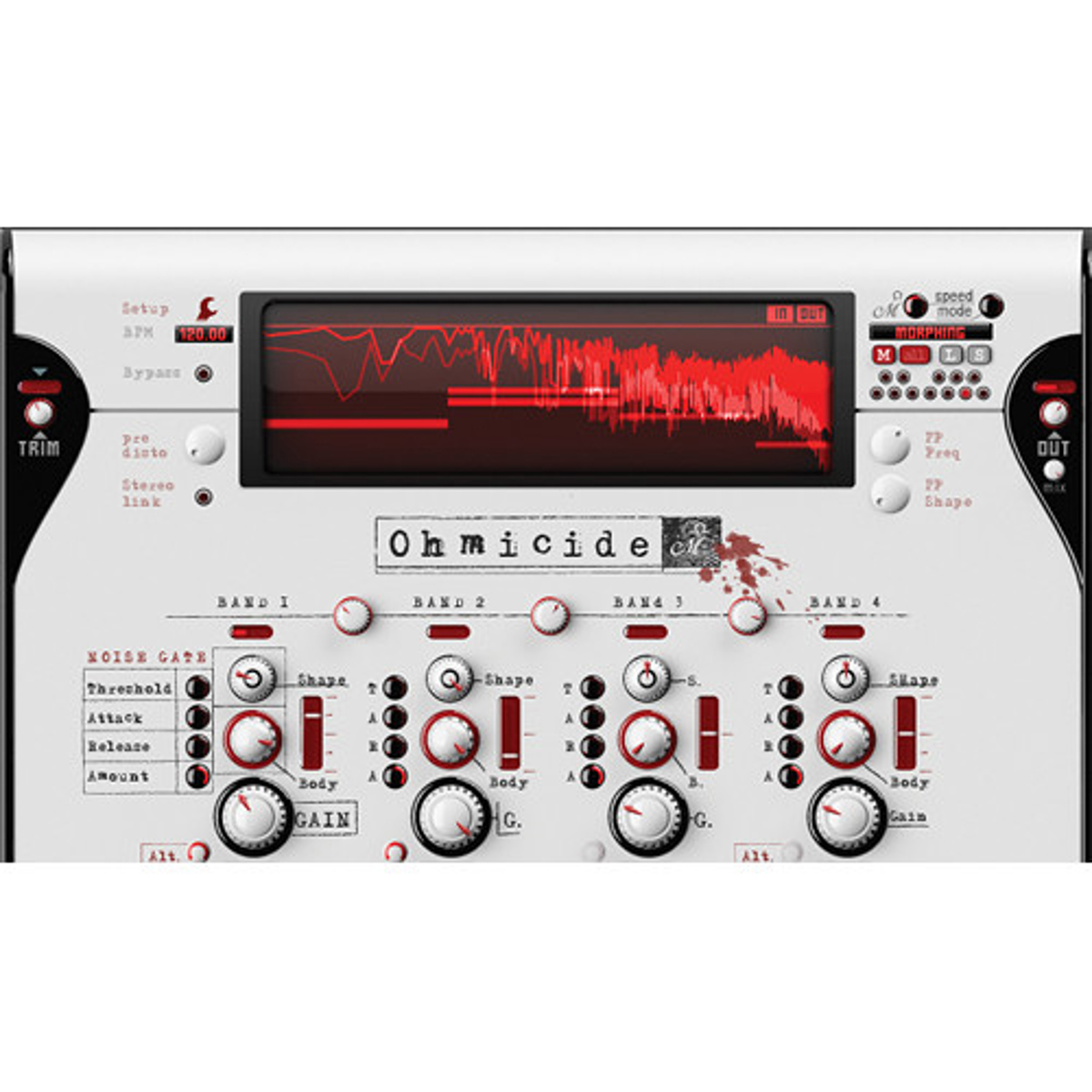 

Ohm Force Ohmicide Multiband Distortion Software Plug-In, Electronic Download