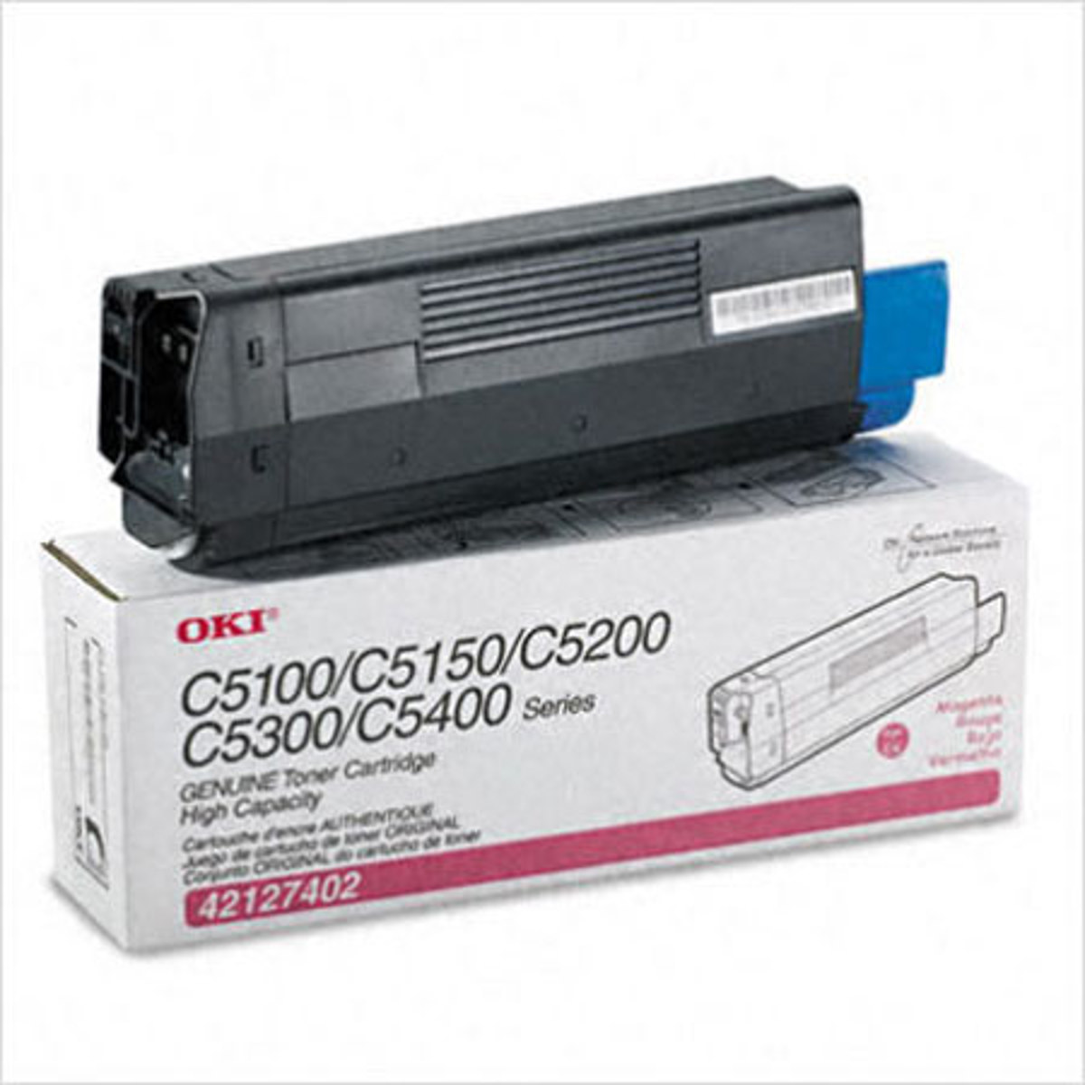 

OKI Data 42127402 Magenta Toner Type C6 Cartridge
