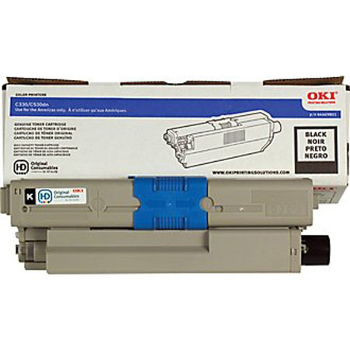 

OKI Data 44469801 Black Toner for C330/530/MC361/MC561