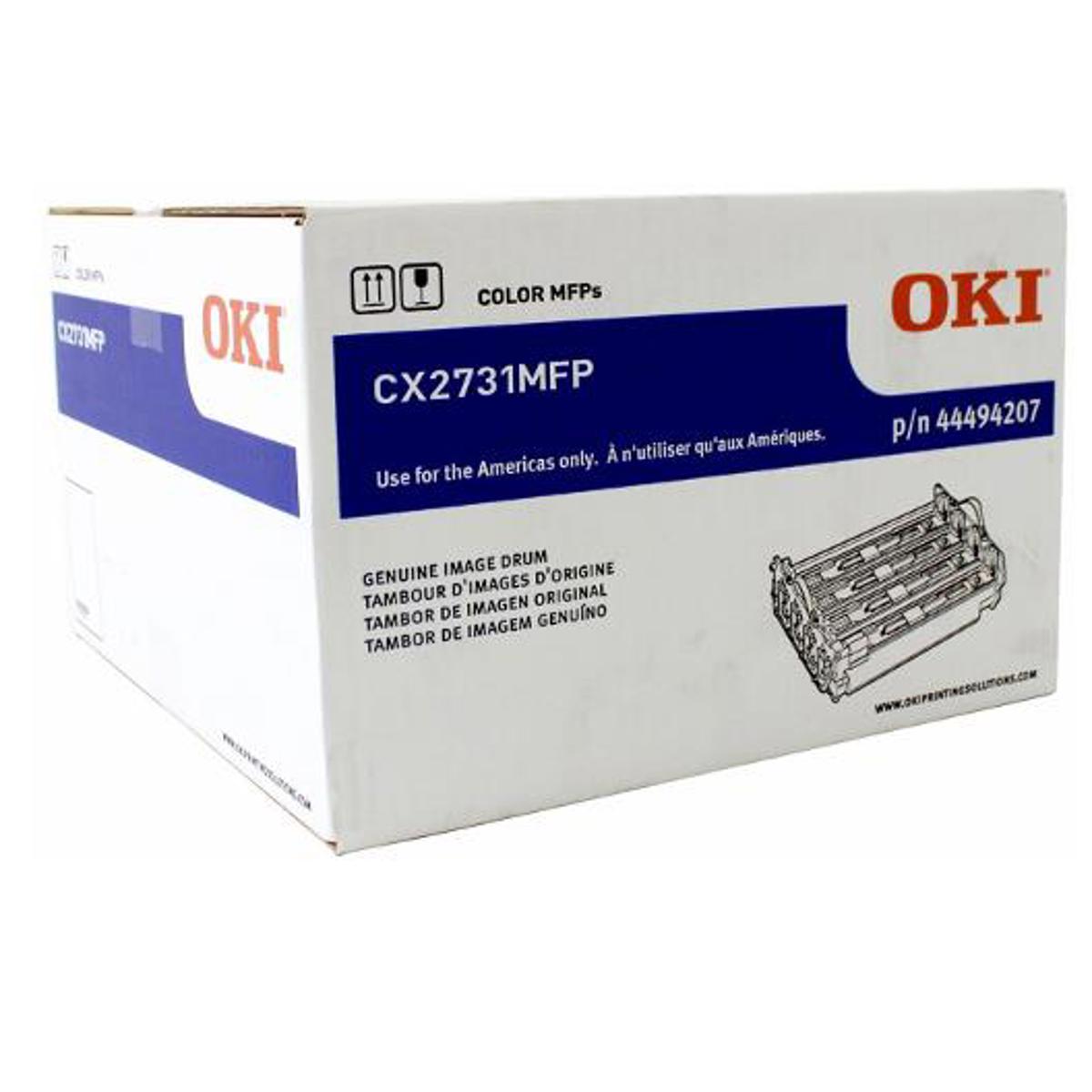 

OKI Data 44494207 Type C17 Image Drum Unit for CX2731 Printers, Black