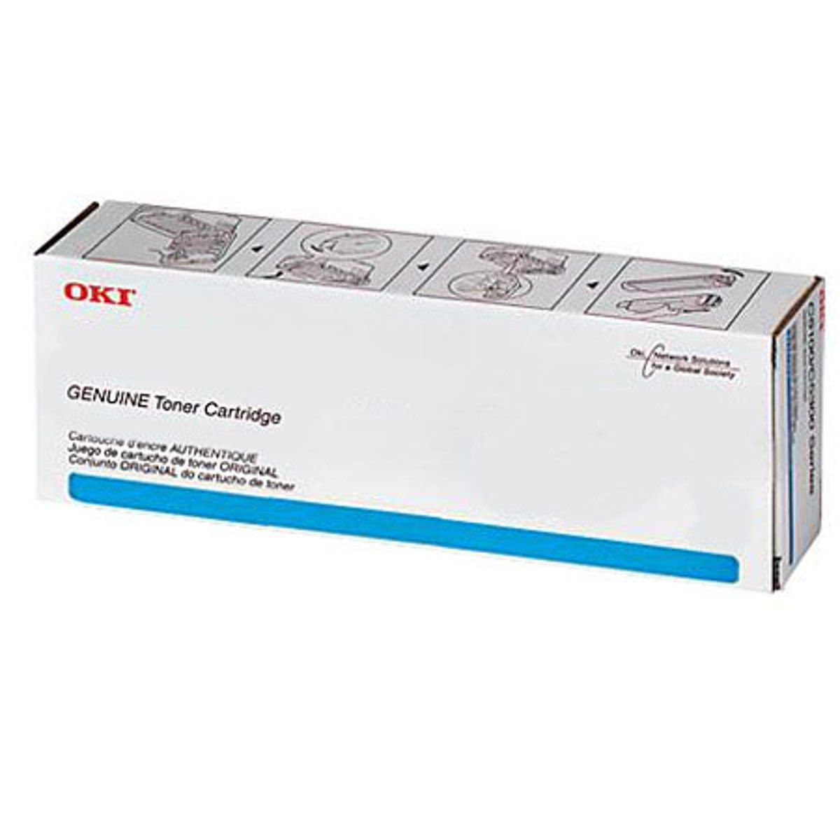 

OKI Data OKi Data 44973567 Laser Toner Cartridge for MPS2731, MPS2731MC Printers, Cyan