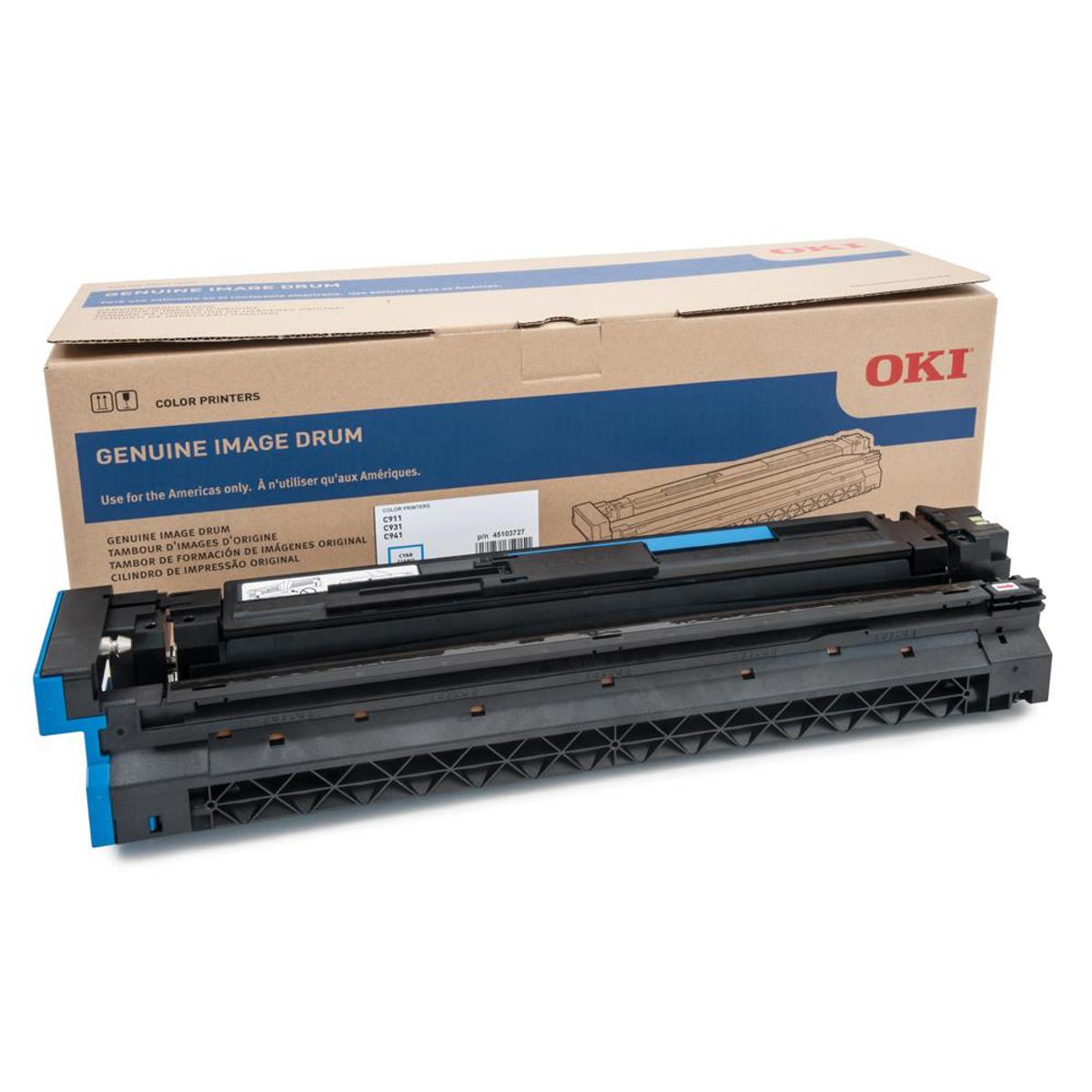 

OKI Data OKi Data 45103727 Image Drum Unit for C941dn, C931dn, C911dn Printers, Cyan