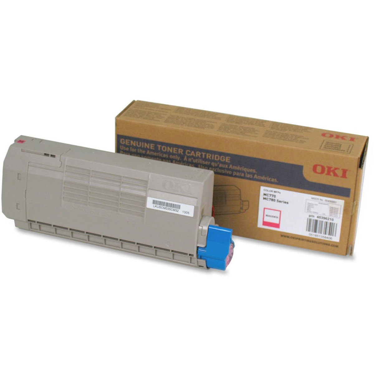 

OKI Data Magenta Toner Cartridge for MC770/MC780 Series, 11500 Pages Yields