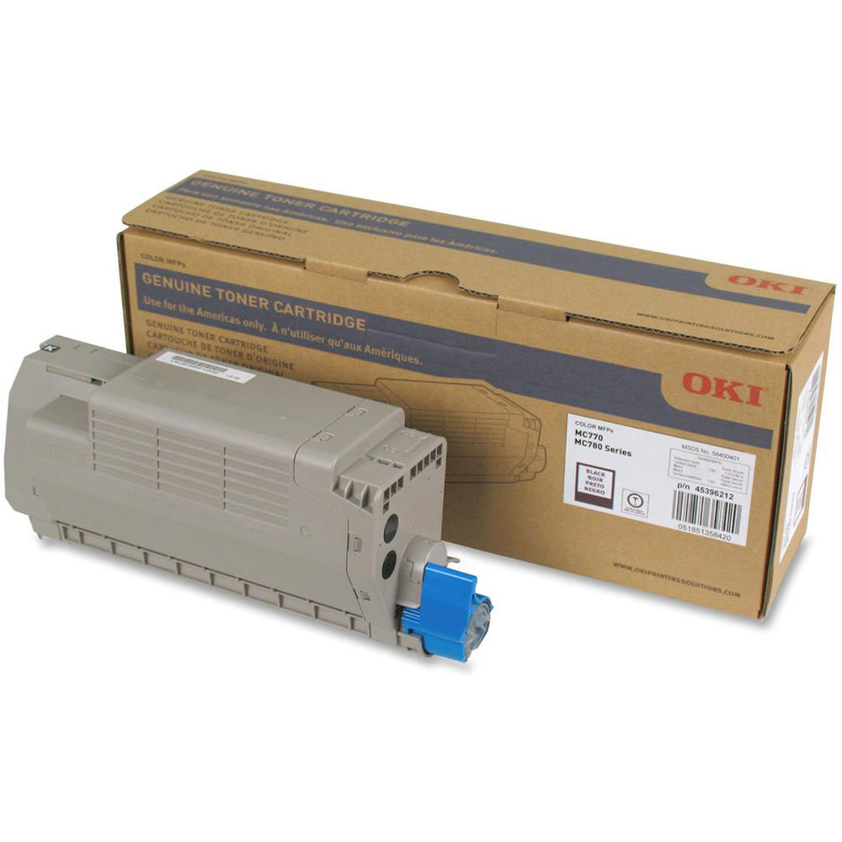 

OKI Data Black Toner Cartridge for MC770/MC780 Series, 15000 Pages Yields