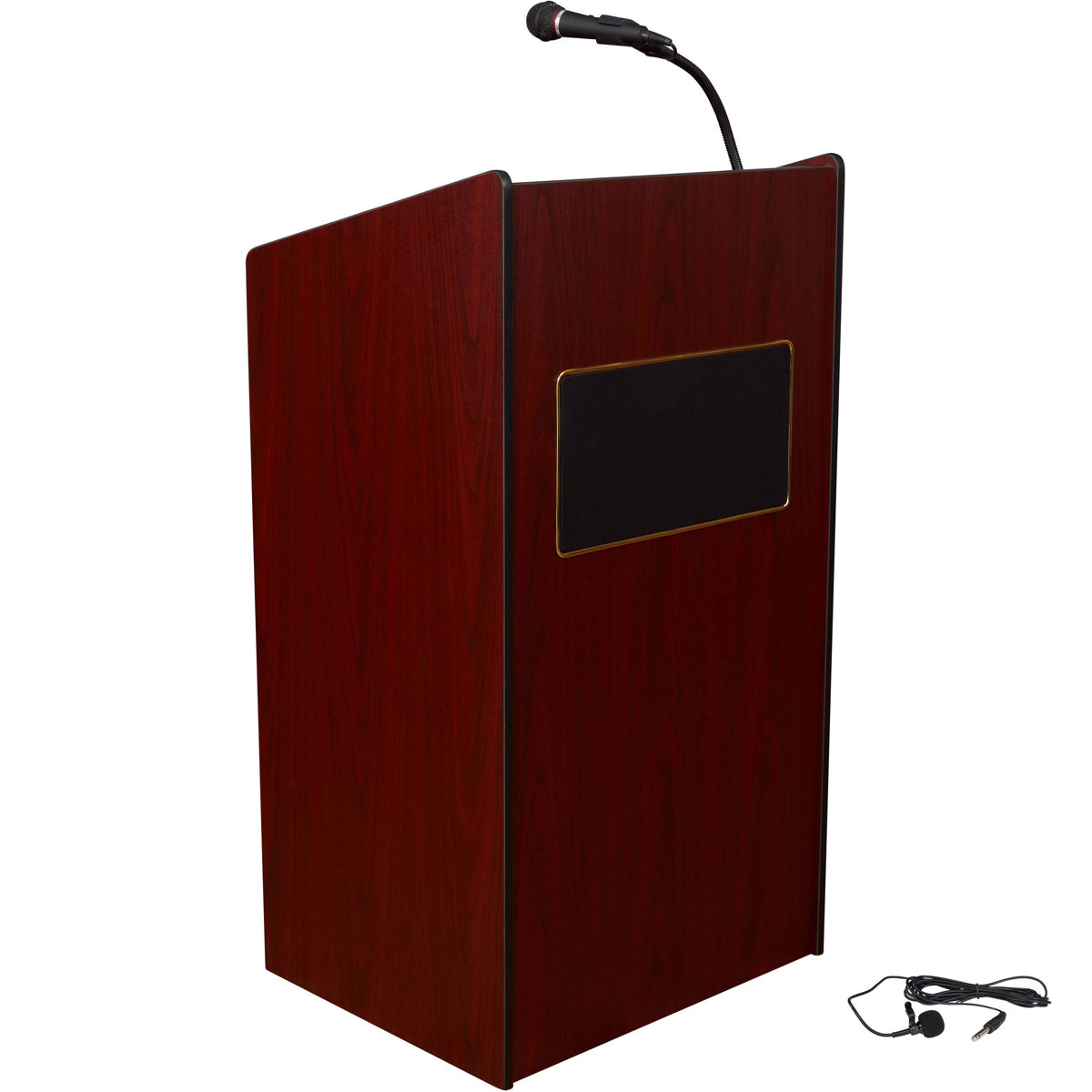 

Oklahoma Sound Aristocrat 6010 Floor Sound Lectern, Mahogany