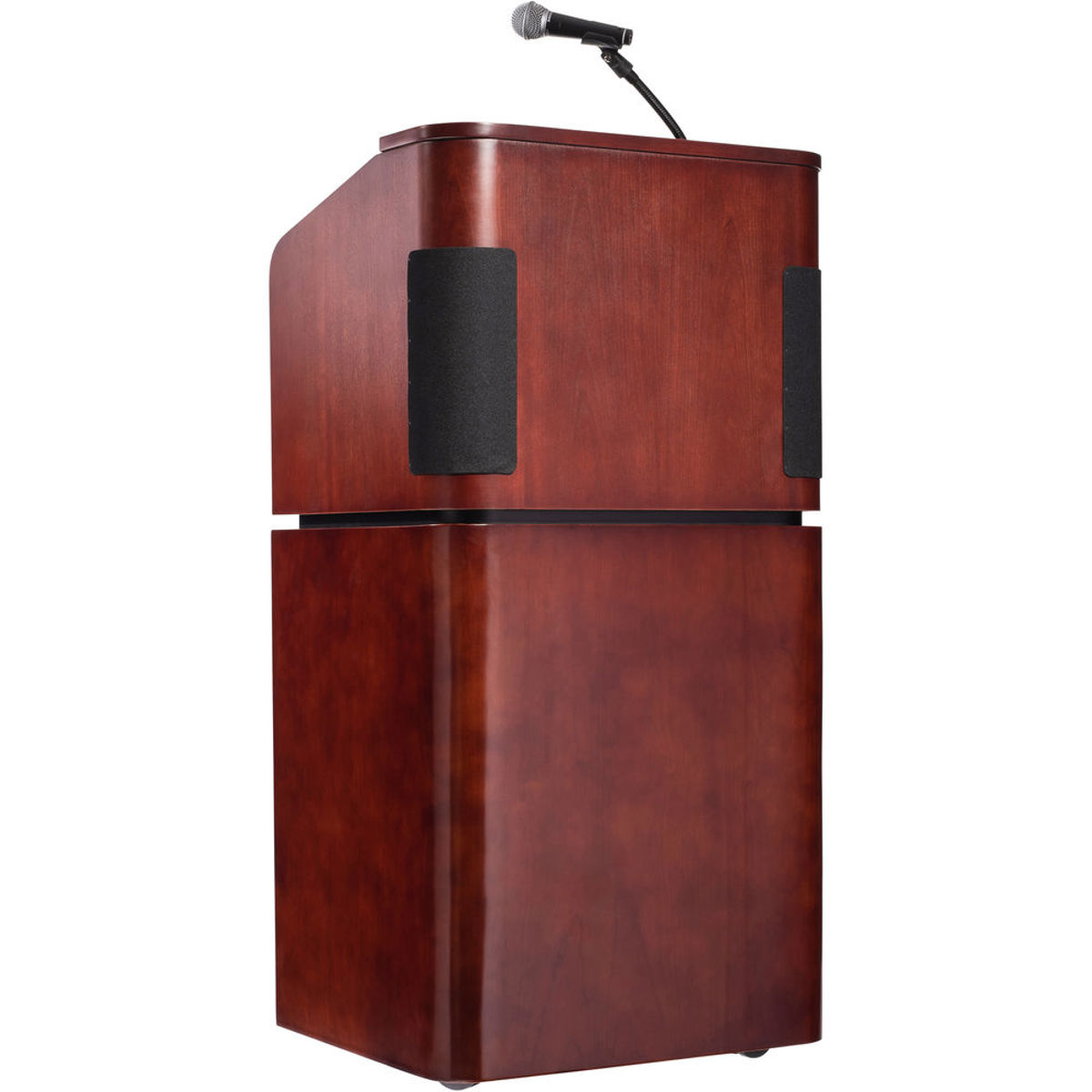 

Oklahoma Sound Veneer 950/901 Tabletop&Base Combo Sound Lectern, Mahogany/Walnut