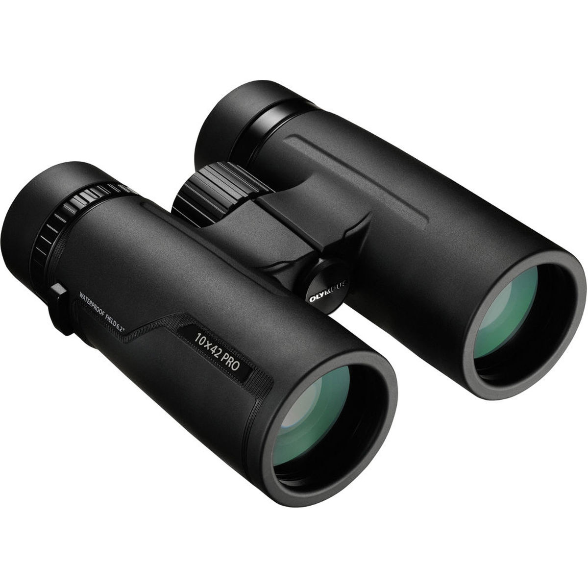 

Olympus 10x42 PRO Ser. ED Roof Prism Binocular, 6.2 Degree Angle of View, Black