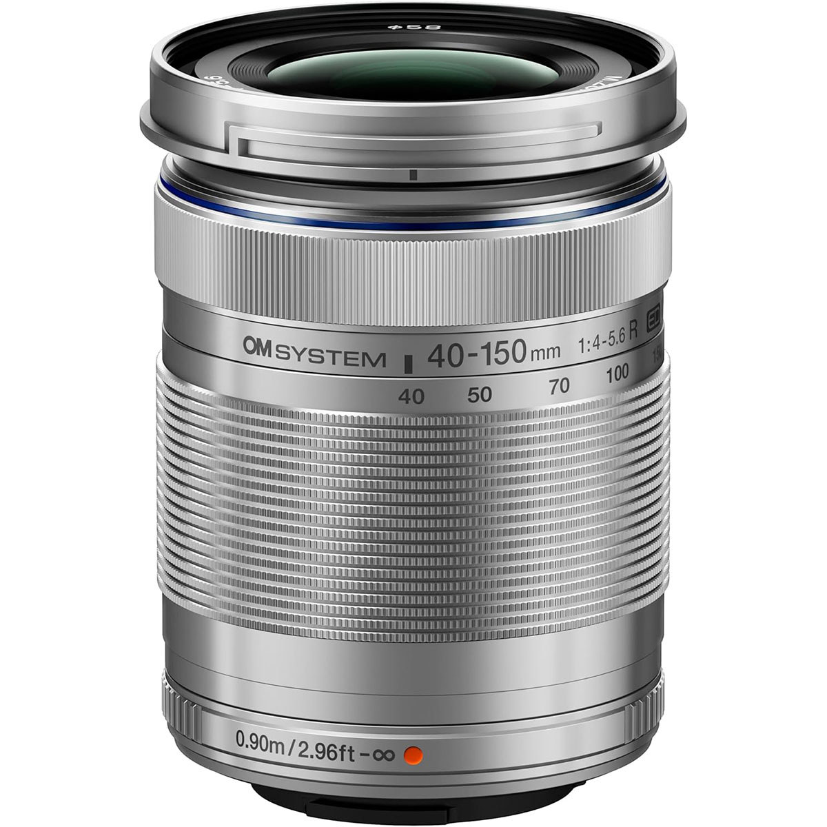 

OM SYSTEM M.Zuiko Digital ED 40-150mm f/4-5.6 R Lens for MFT, Silver