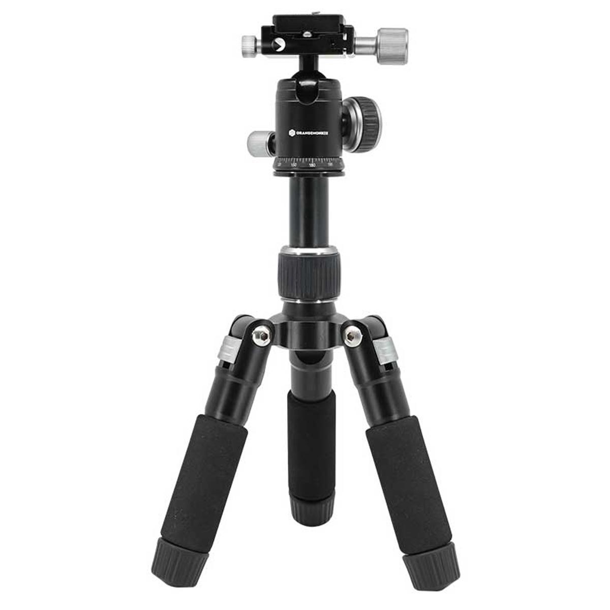 

OrangeMonkie Tripod50 Lightweight Heavy Duty Al Premium Mini Tripod with Pan Bar