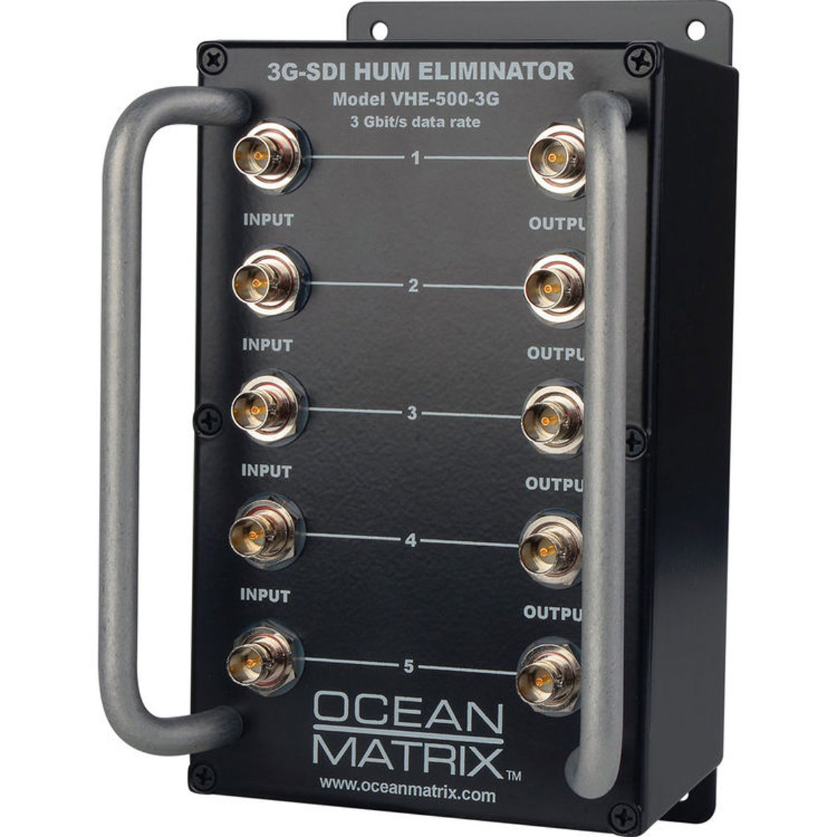 

Ocean Matrix 5-Channel 3G-HD-SDI and SDI Video Hum Eliminator