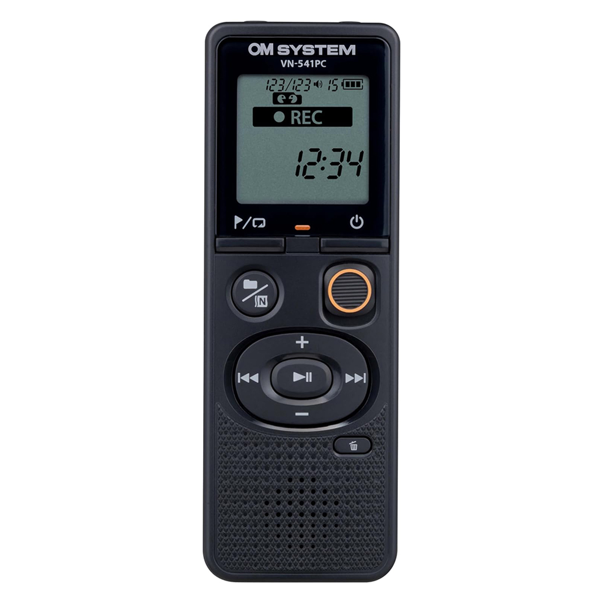 

OM SYSTEM VN-541PC 4GB Digital Voice Recorder, Black