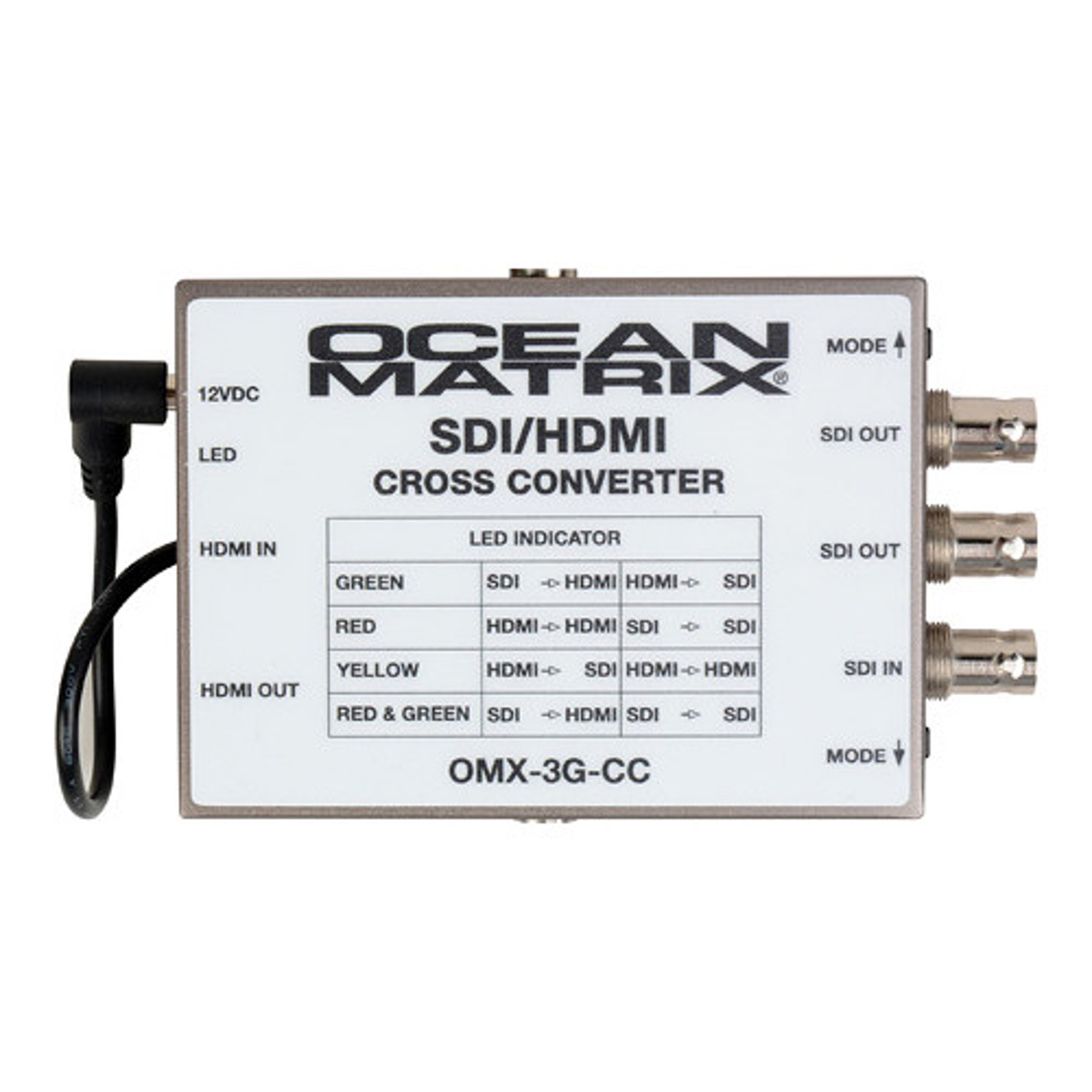 

Ocean Matrix 3G SDI-HDMI Multiformat Cross Converter