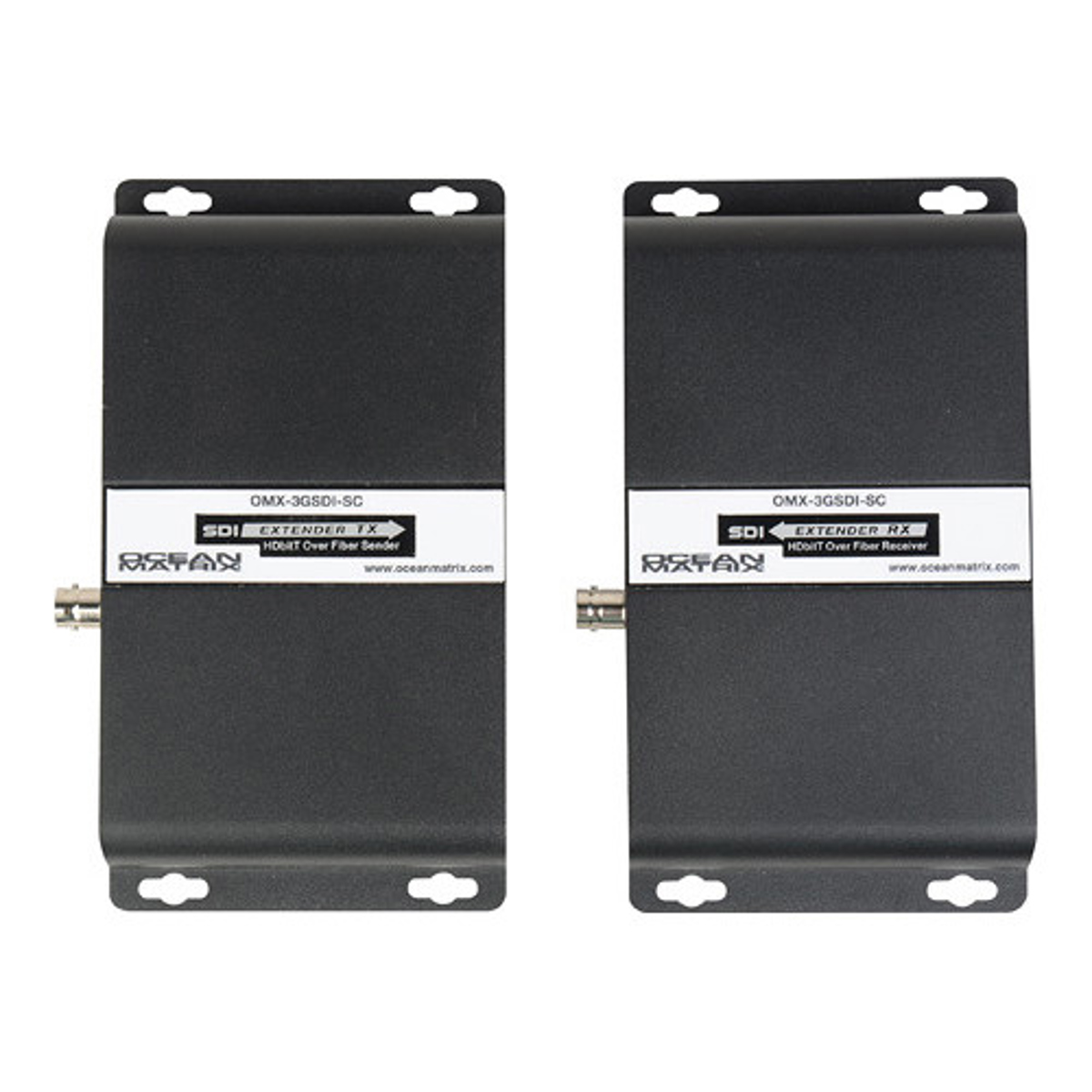 

Ocean Matrix 3G-SDI Over Fiber Optic Extender/Converter, Up to 12.43 Miles