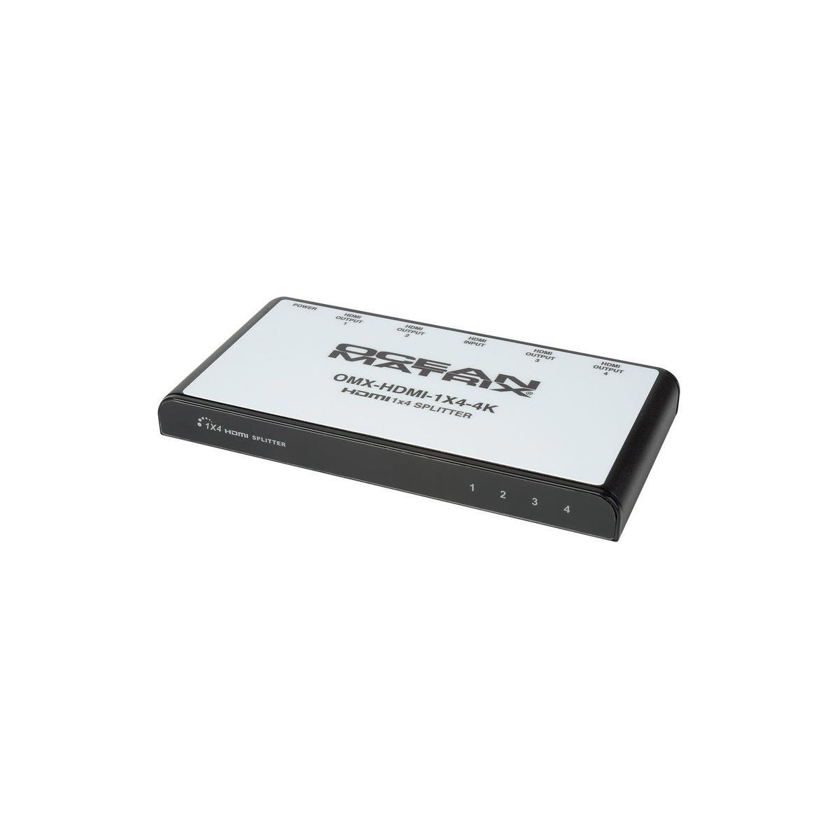 

Ocean Matrix 1x4 Splitter 4K HDMI Distribution Amplifier