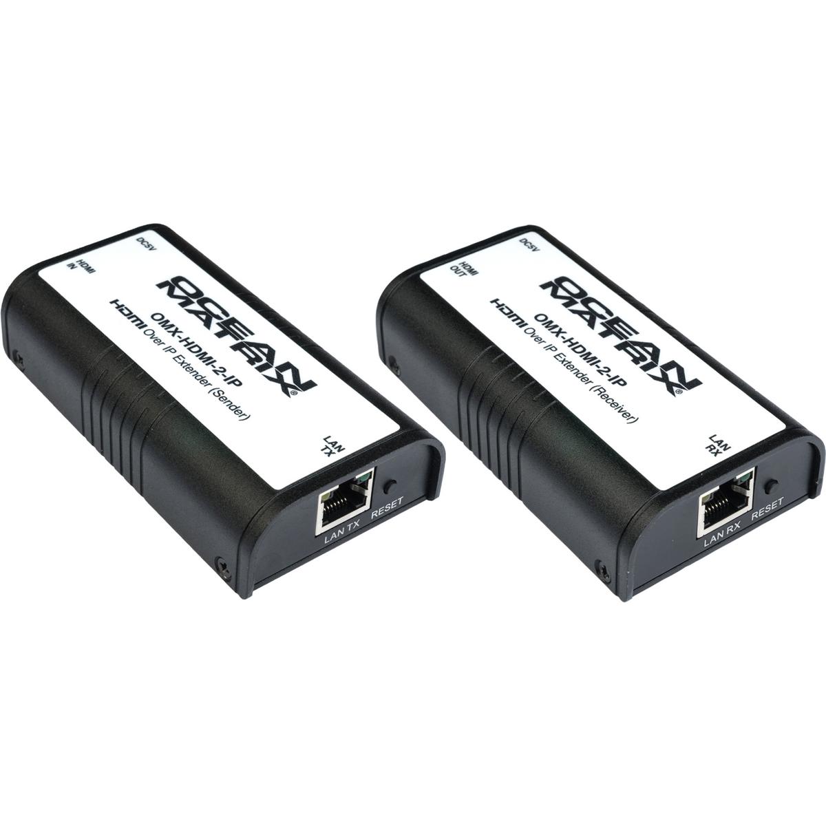 

Ocean Matrix OMX-HDMI-2-IP HDMI IP Extender/HDMI to CAT5/CAT6, Used/Repaired