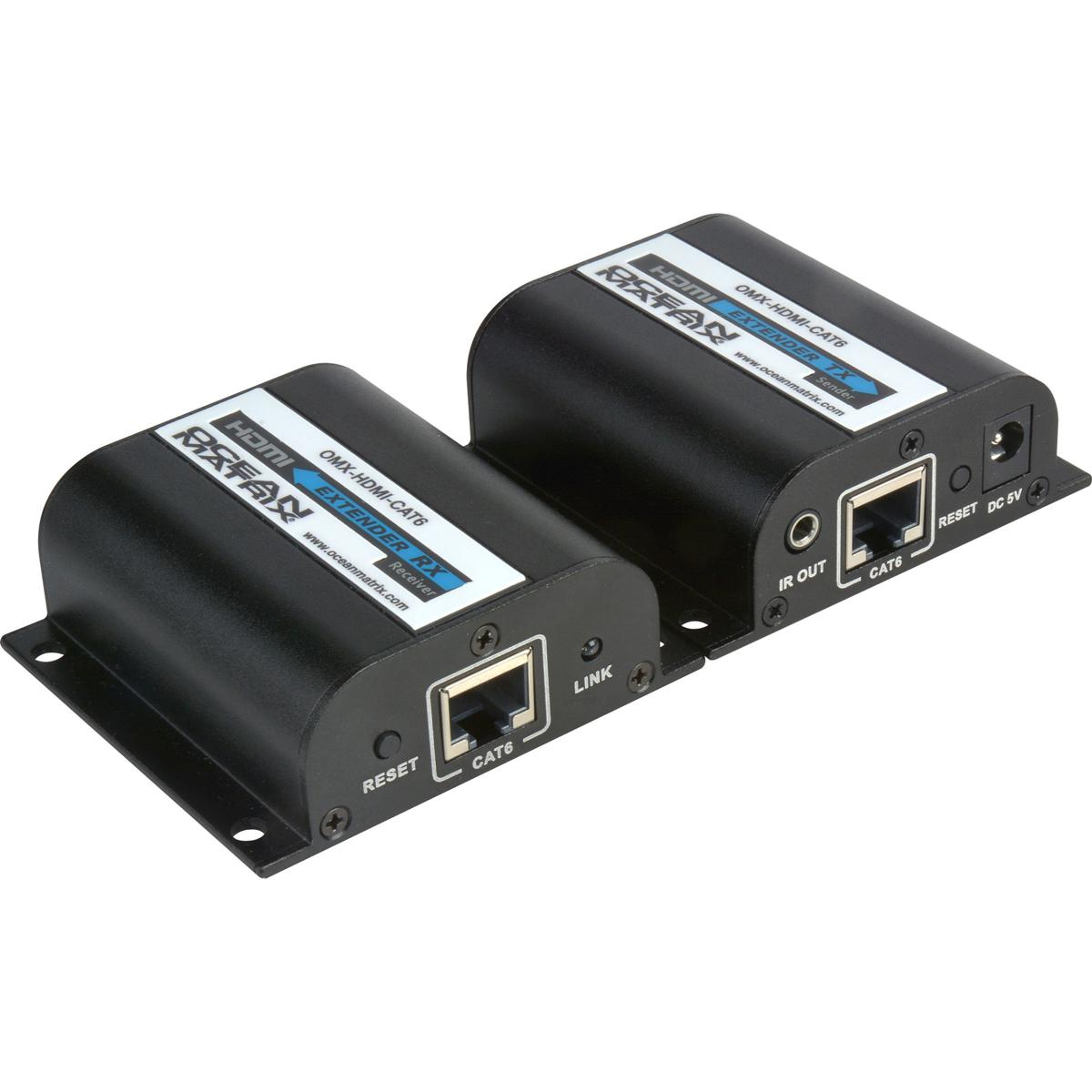 

Ocean Matrix OMX-HDMI-CAT6 160' 1080p HDMI Extender, Unit Works/Minimal Damage