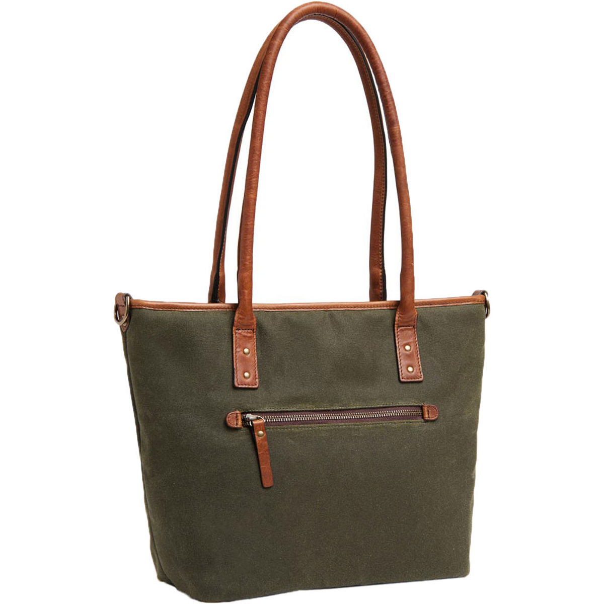 

ONA The Capri II Leather/Waxed Canvas Camera Bag, Olive