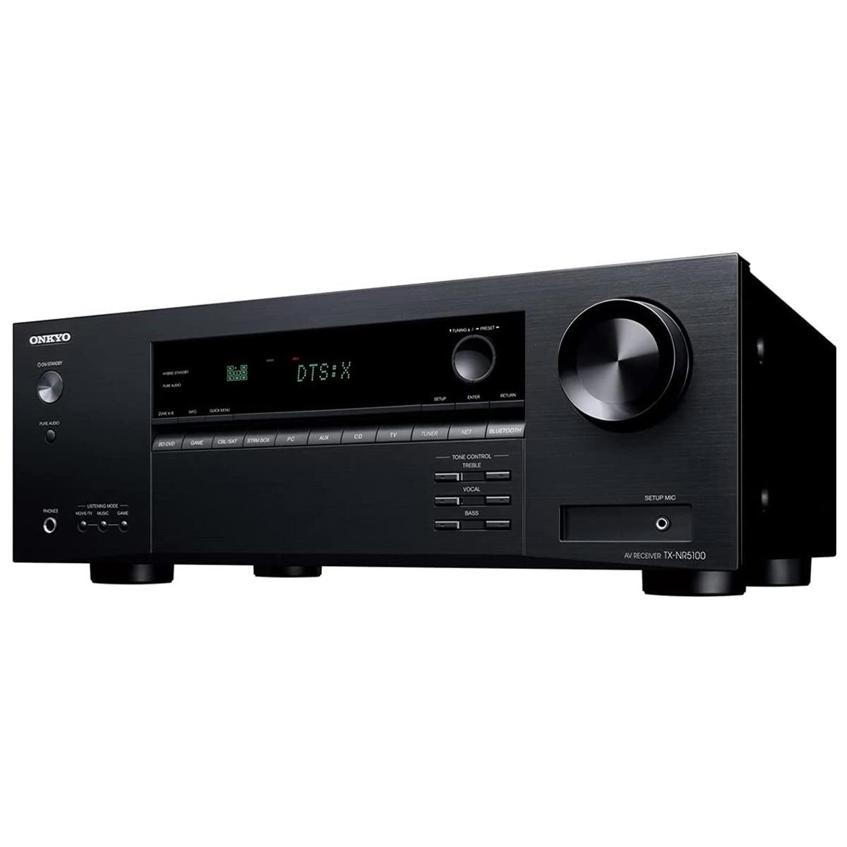 

Onkyo TX-NR5100 7.2-Channel 8K Network A/V Receiver, 165W Per Channel at 6 Ohms