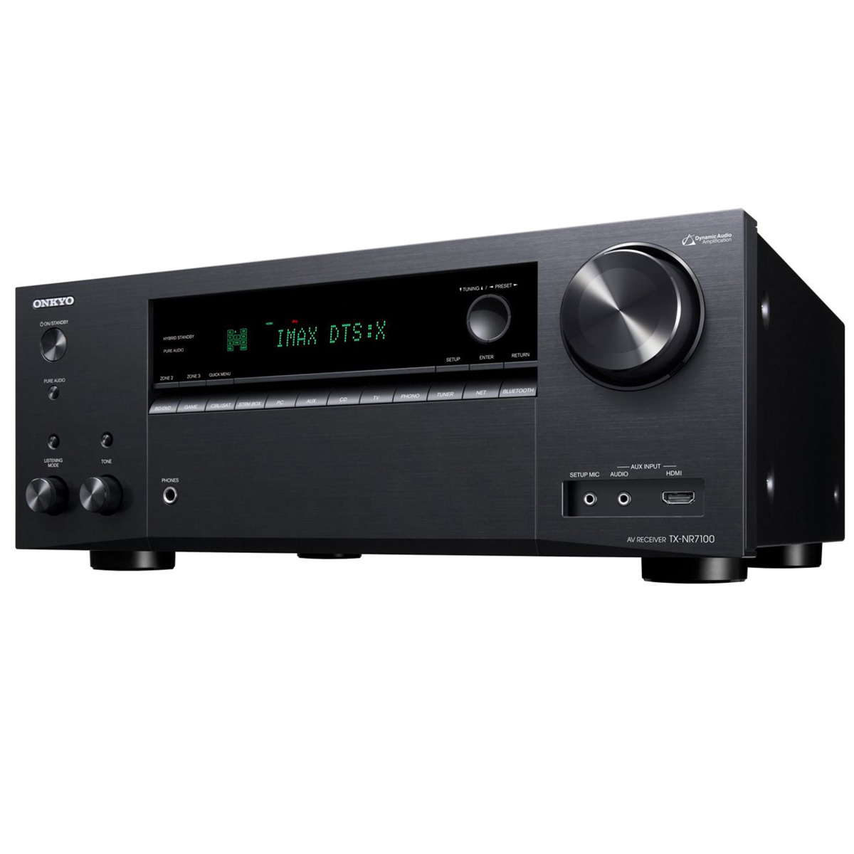 

Onkyo TX-NR7100 9.2-Channel 8K/4K Network AV Receiver, 220W Per Channel at 6 Ohm
