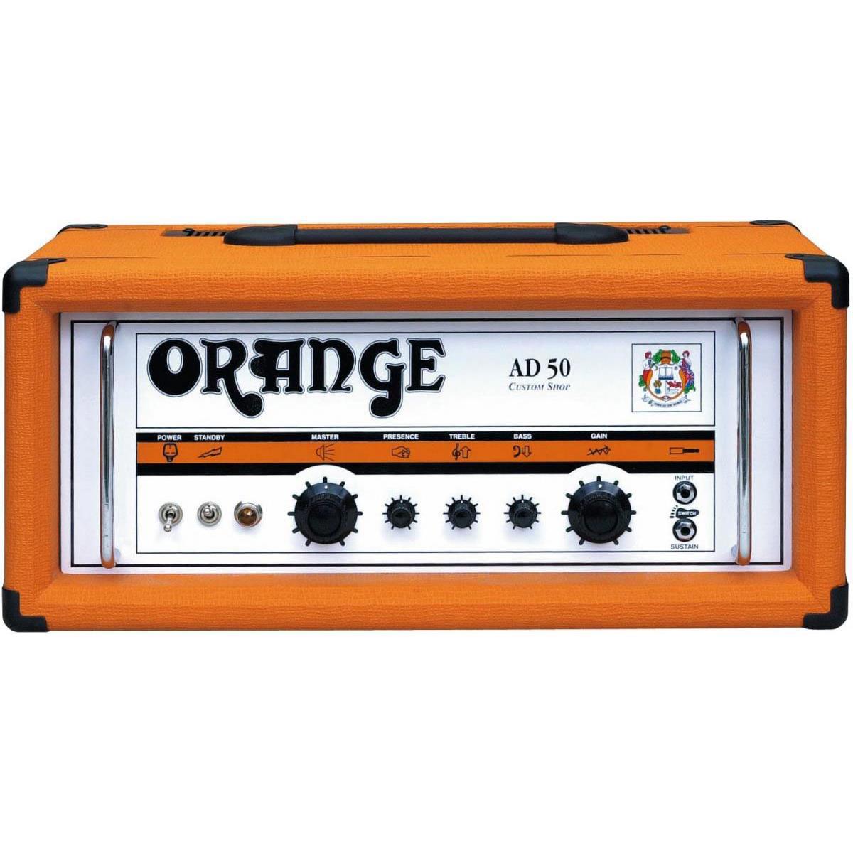 

Orange 50W Custom Shop Guitar Amplifier Head, Orange