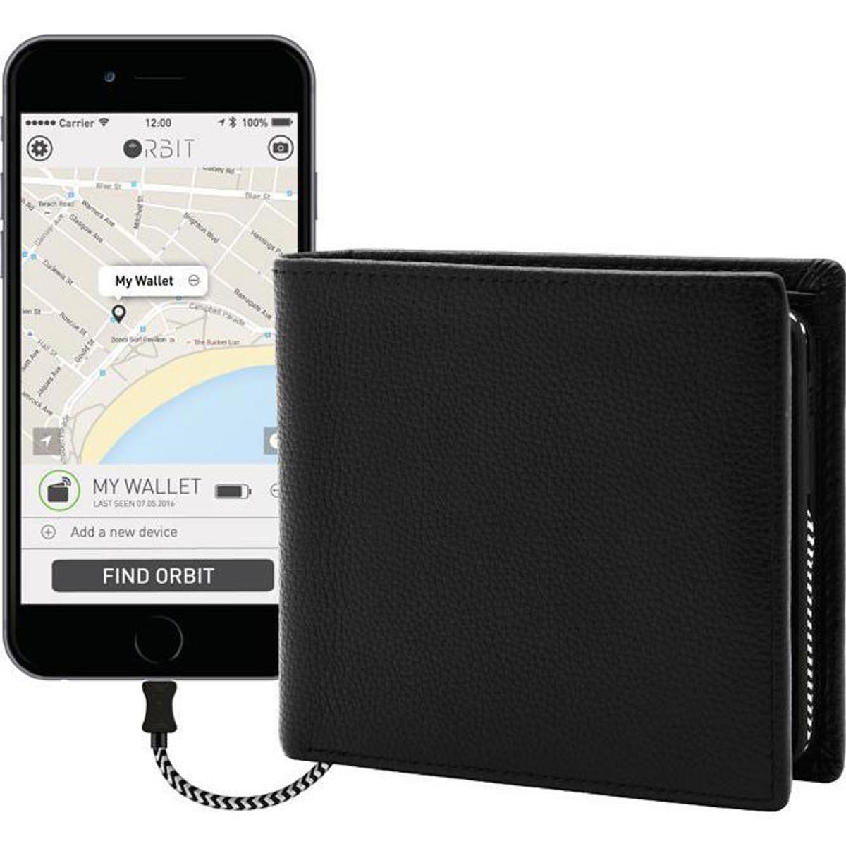 

Orbit Wallet Smartphone Charger, Black