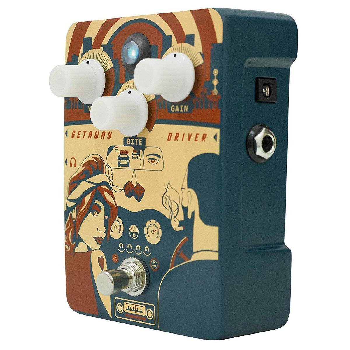 

Orange Getaway Driver Overdrive Pedal, Blue