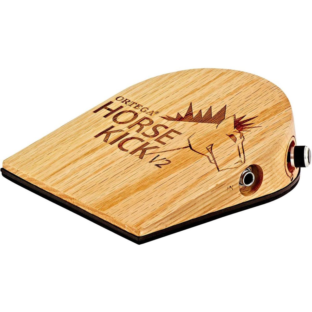 

Ortega Guitars HORSE KICK V2 Digital Percussion Stomp Box, Natural