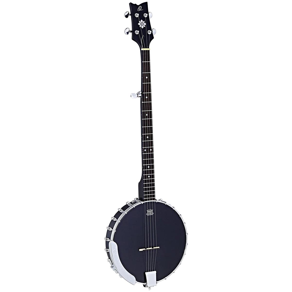 

Ortega Guitars OBJ250-S Raven Series 5-String Banjo, Black