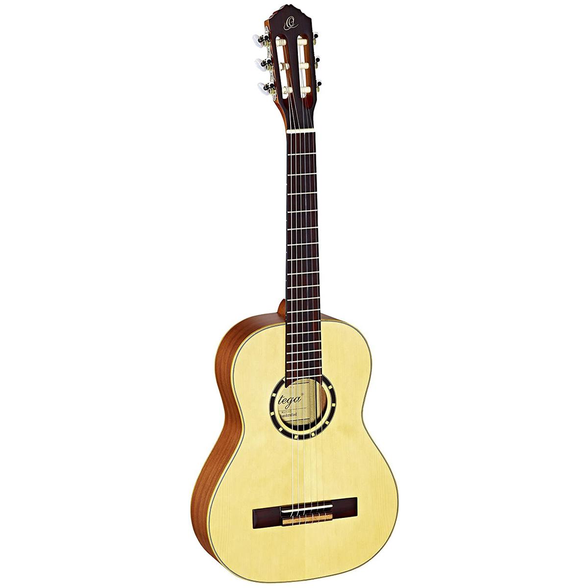 

Ortega Guitars R121 Family Series Spruce Top 1/2 Size Acoustic Guitar, Natural
