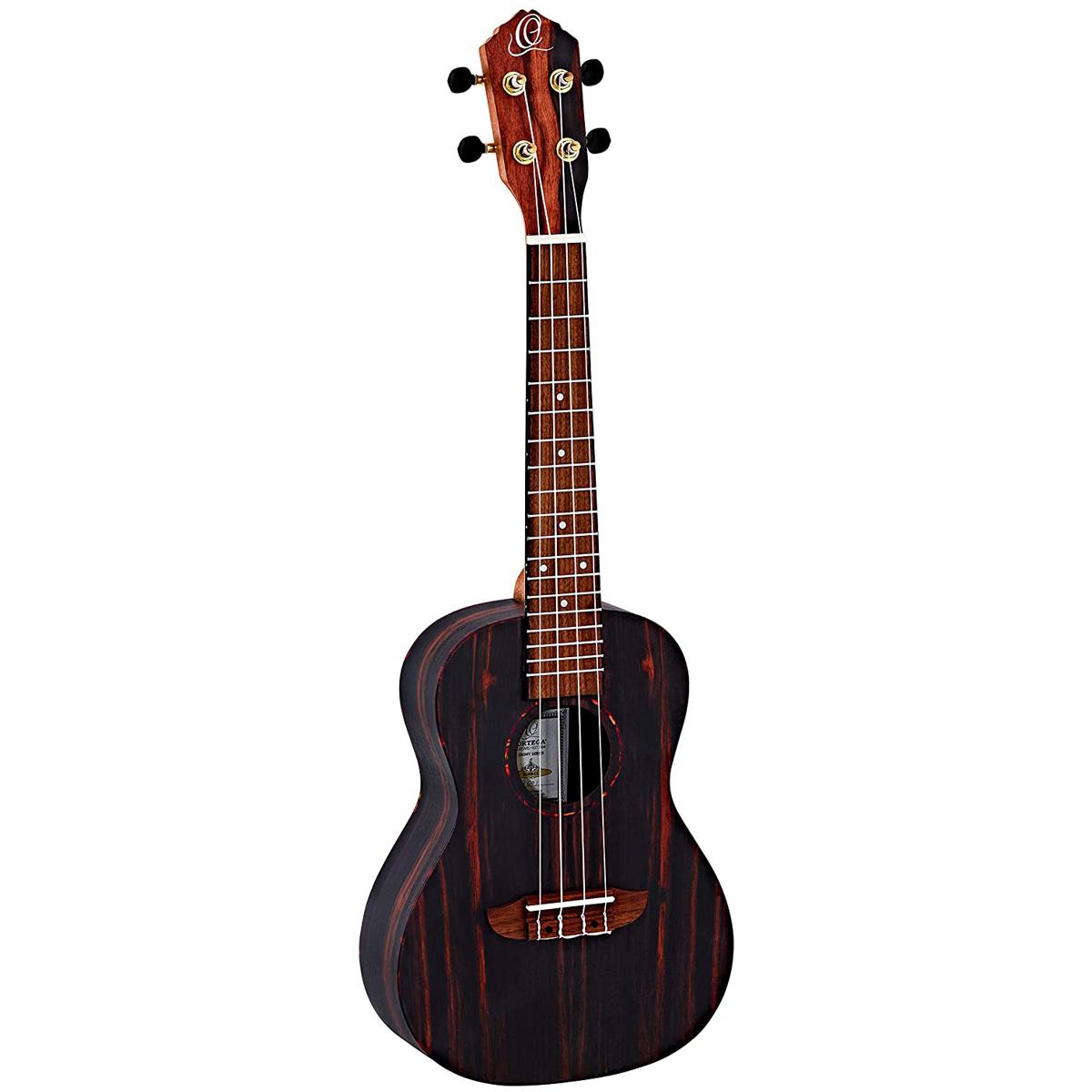 

Ortega Guitars RUEB-CC Timber Concert Sized Acoustic Ukulele with Gold Hardware