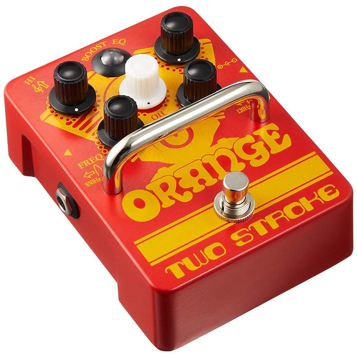 Image of Orange Two Stroke Boost EQ Pedal