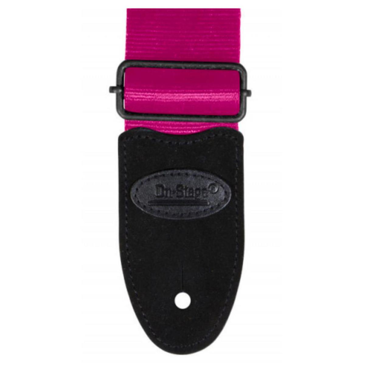 

On-Stage GSA20PK Seatbelt Guitar Strap, Pink