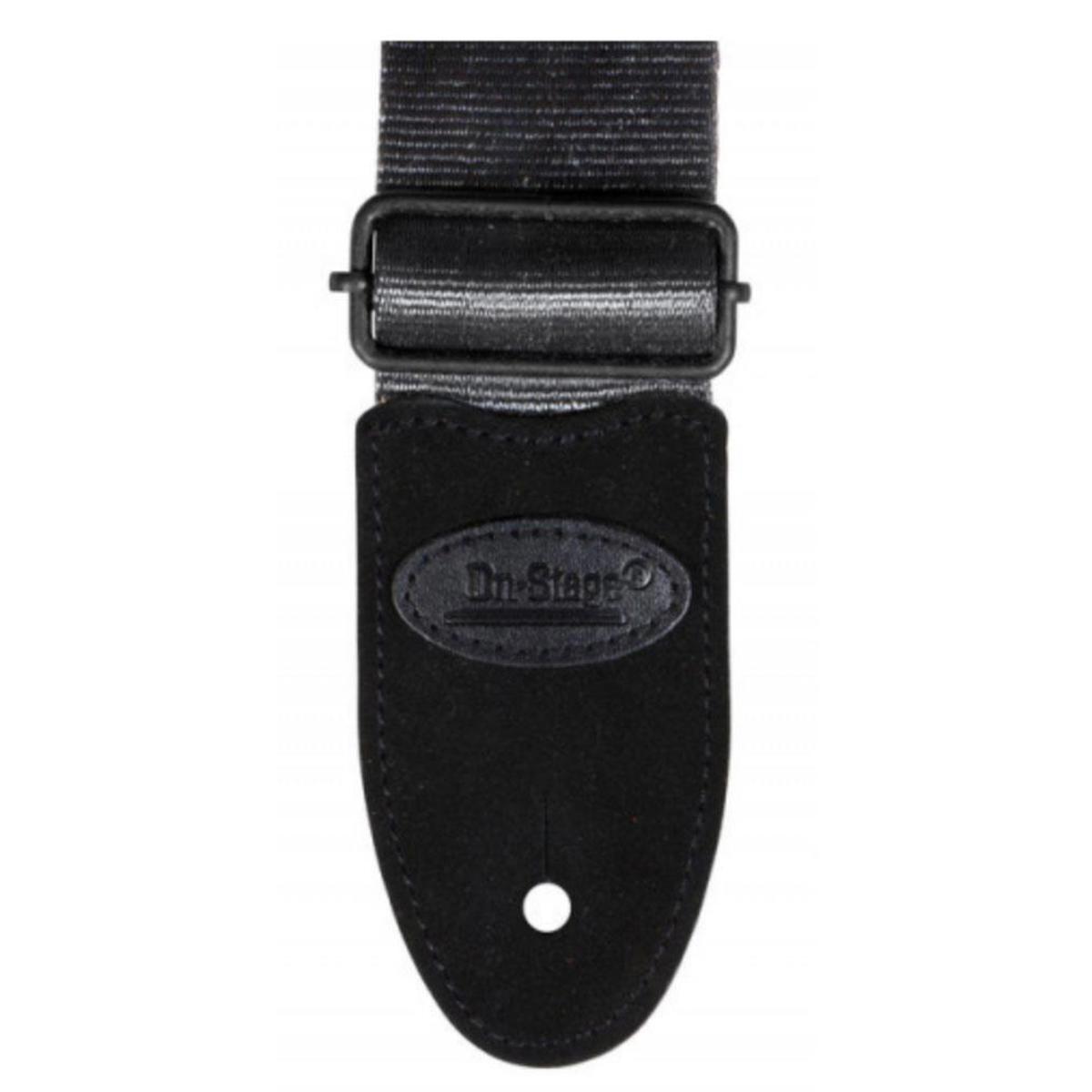 

On-Stage GSA20GR Seatbelt Guitar Strap, Gray