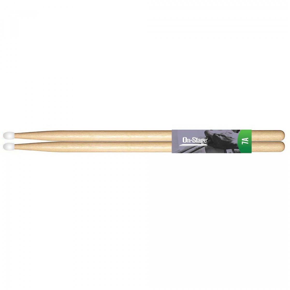 Image of On-Stage ON-Stage AMH7AN American Made Hickory Drumsticks