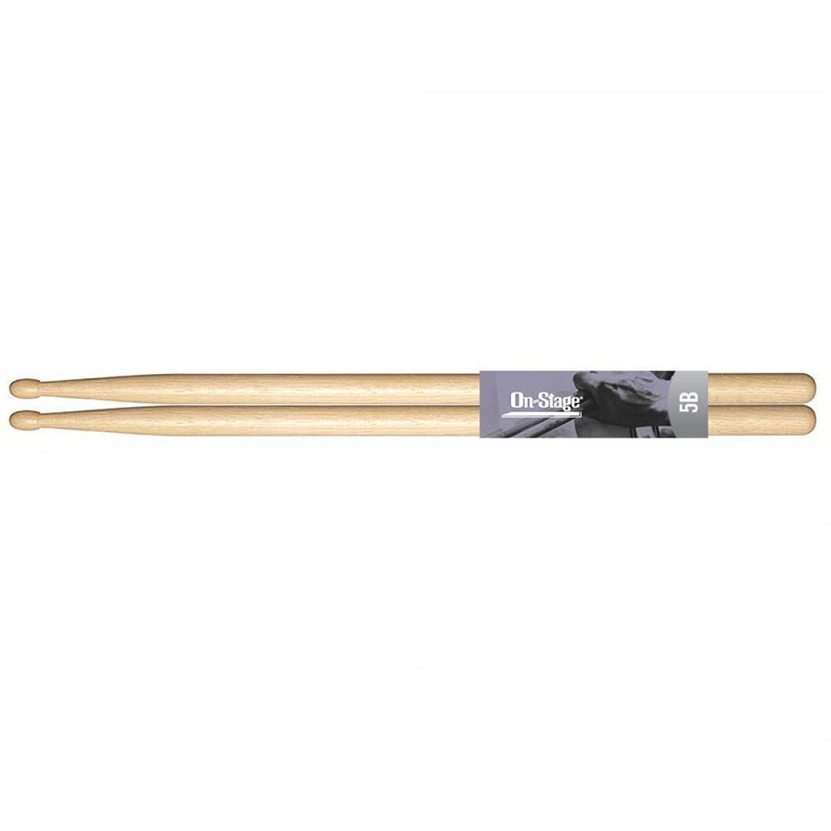 Image of On-Stage AMH5BW American Made Hickory Drumsticks