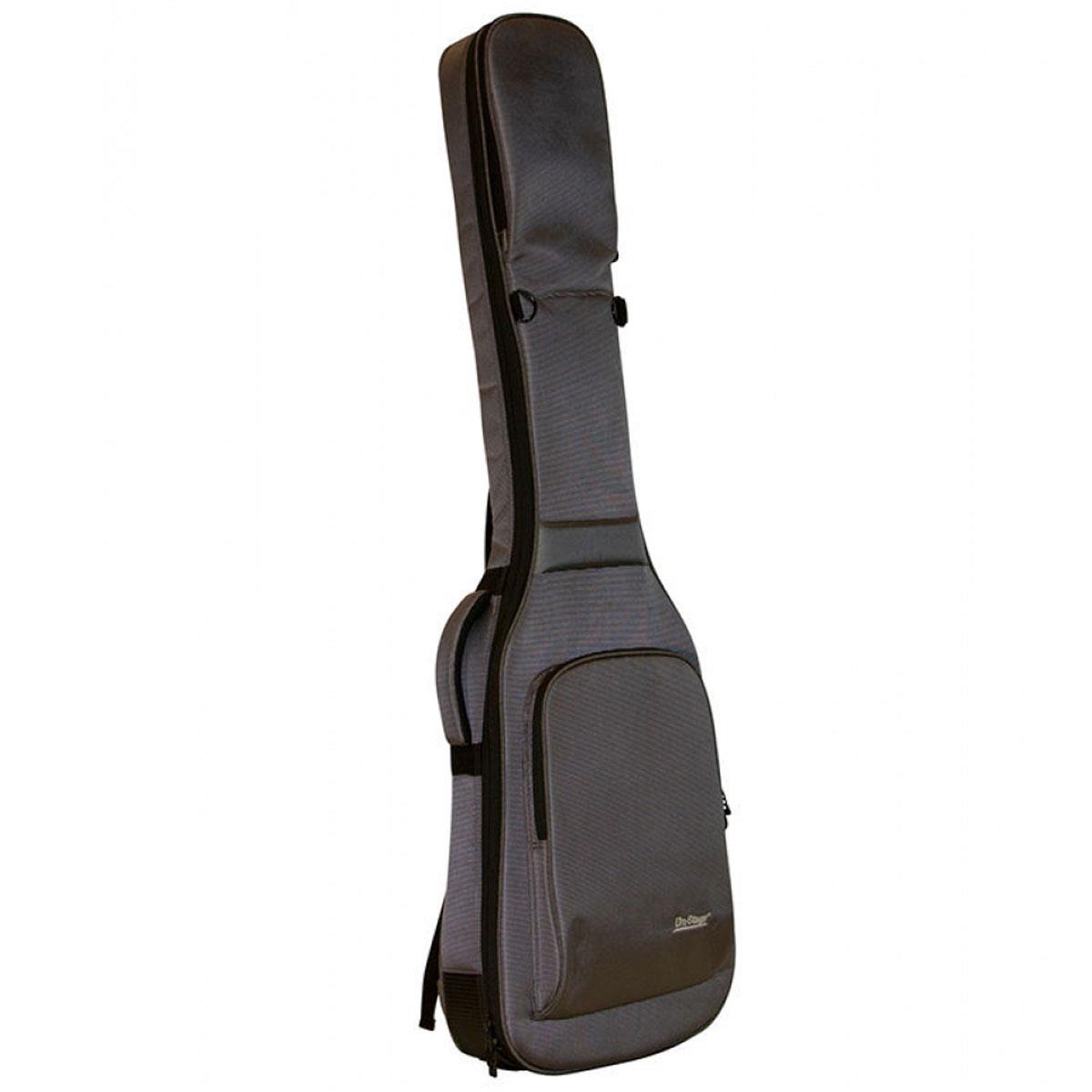 On-Stage GBB4990 Deluxe Bass Guitar Gig Bag, Charcoal Gray -  14578