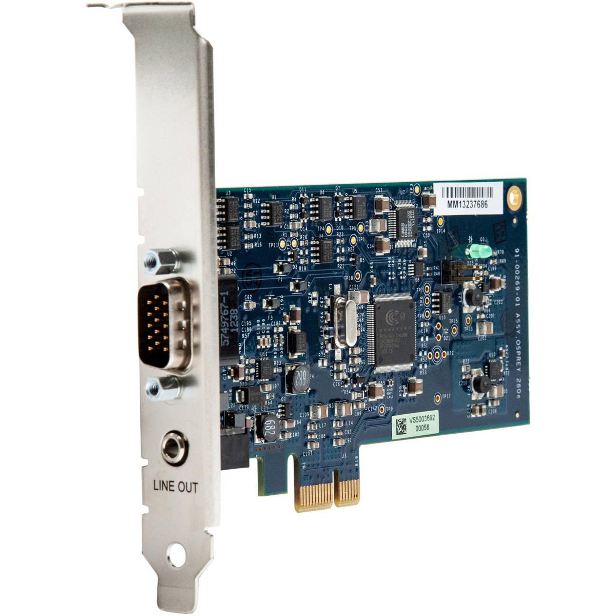 

Osprey Video 260e PCIe Analog Video Capture Card with Stereo Audio