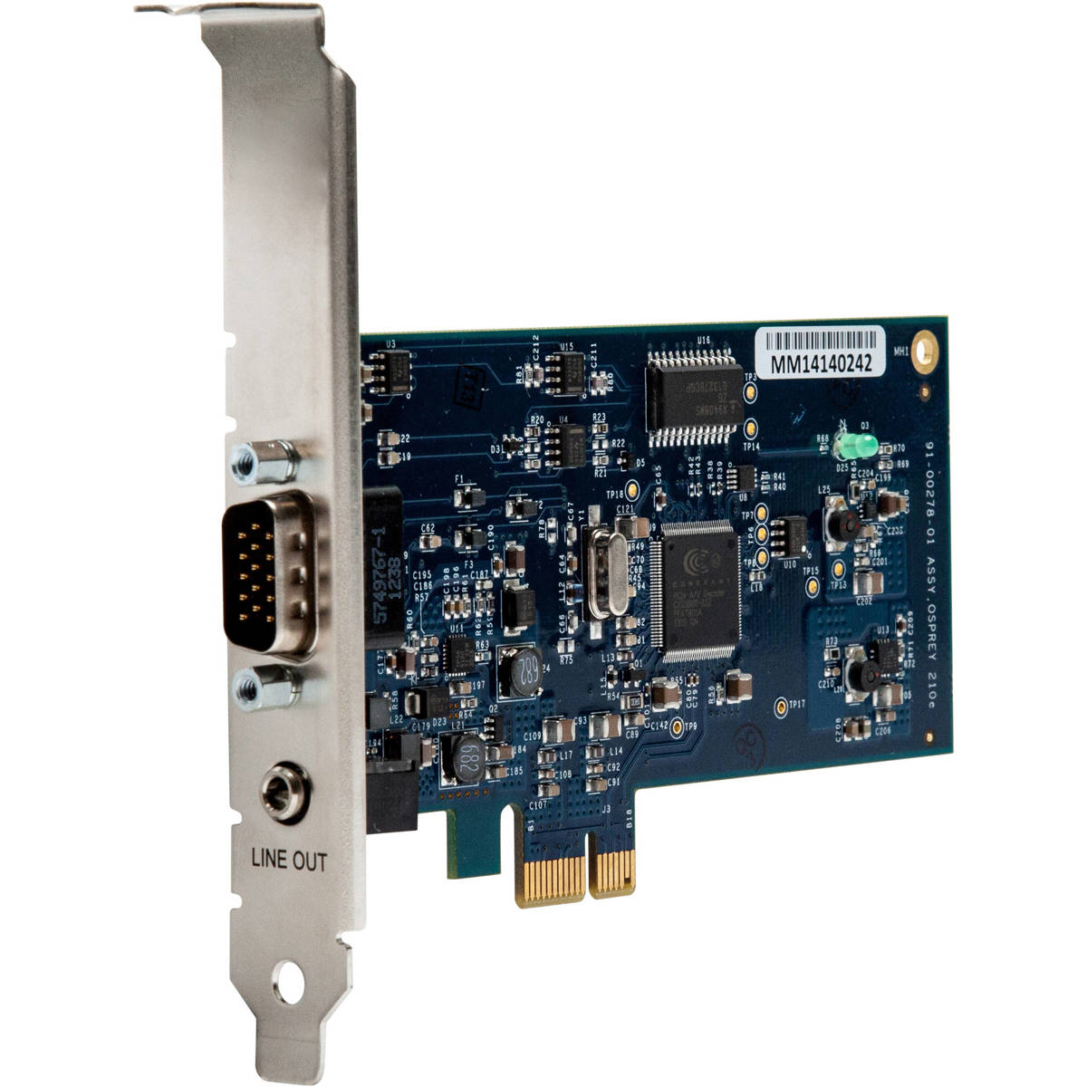 

Osprey Video 210e PCIe Analog Video Capture Card