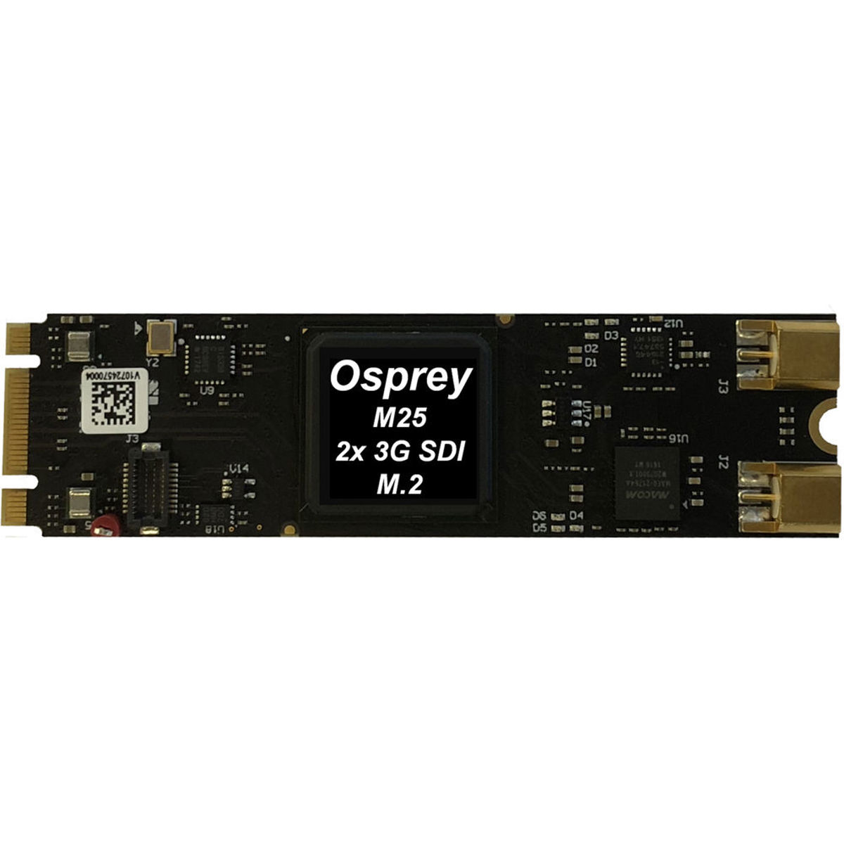 

Osprey Video Raptor Series M25 M.2 PCIe Capture Card with 2-Ch 3G-SDI & Loopout