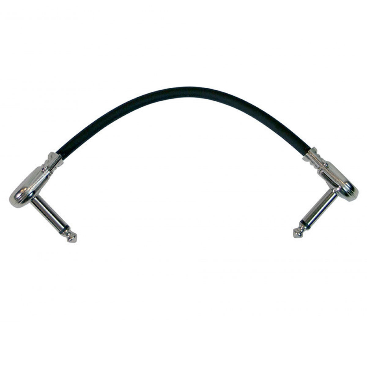 

On-Stage 6" Patch Cable with Pancake Connectors, Black