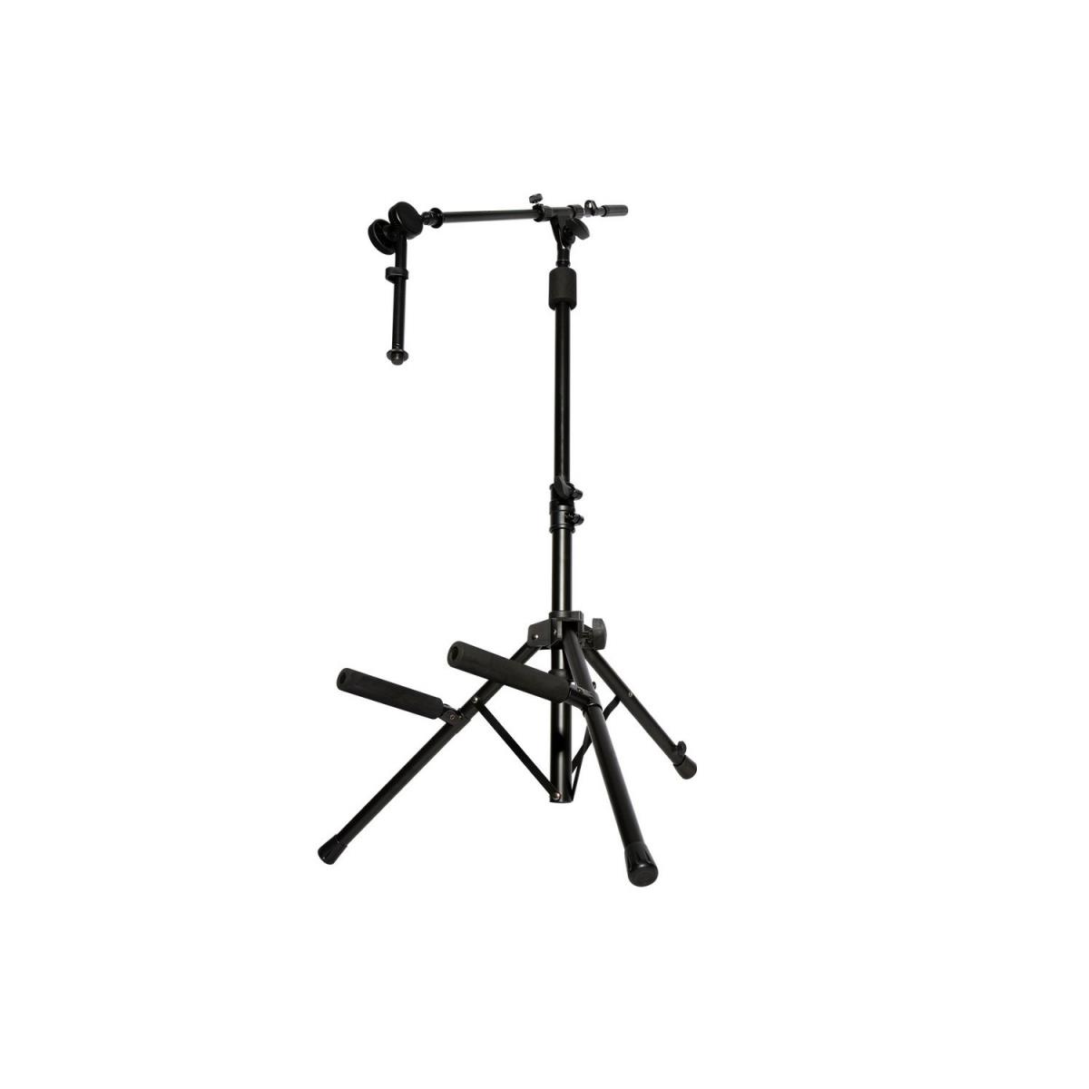 Image of On-Stage RS7501 Amplifier Stand with 22&quot; Boom Arm and 7&quot; Adjustable Mini Boom