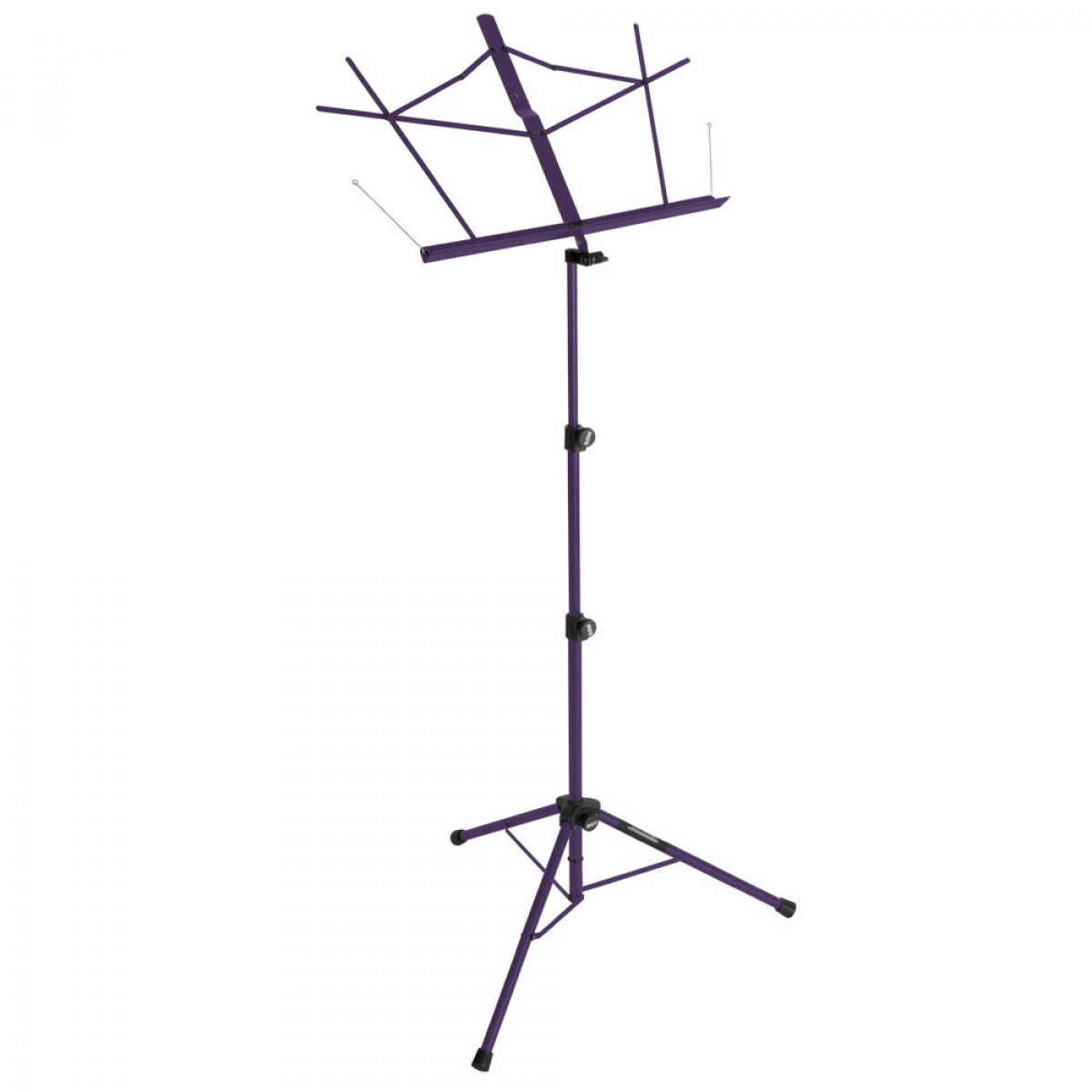 

On-Stage SM7222PB Tubalar Tripod Base Sheet Music Stand with Bag, Purple