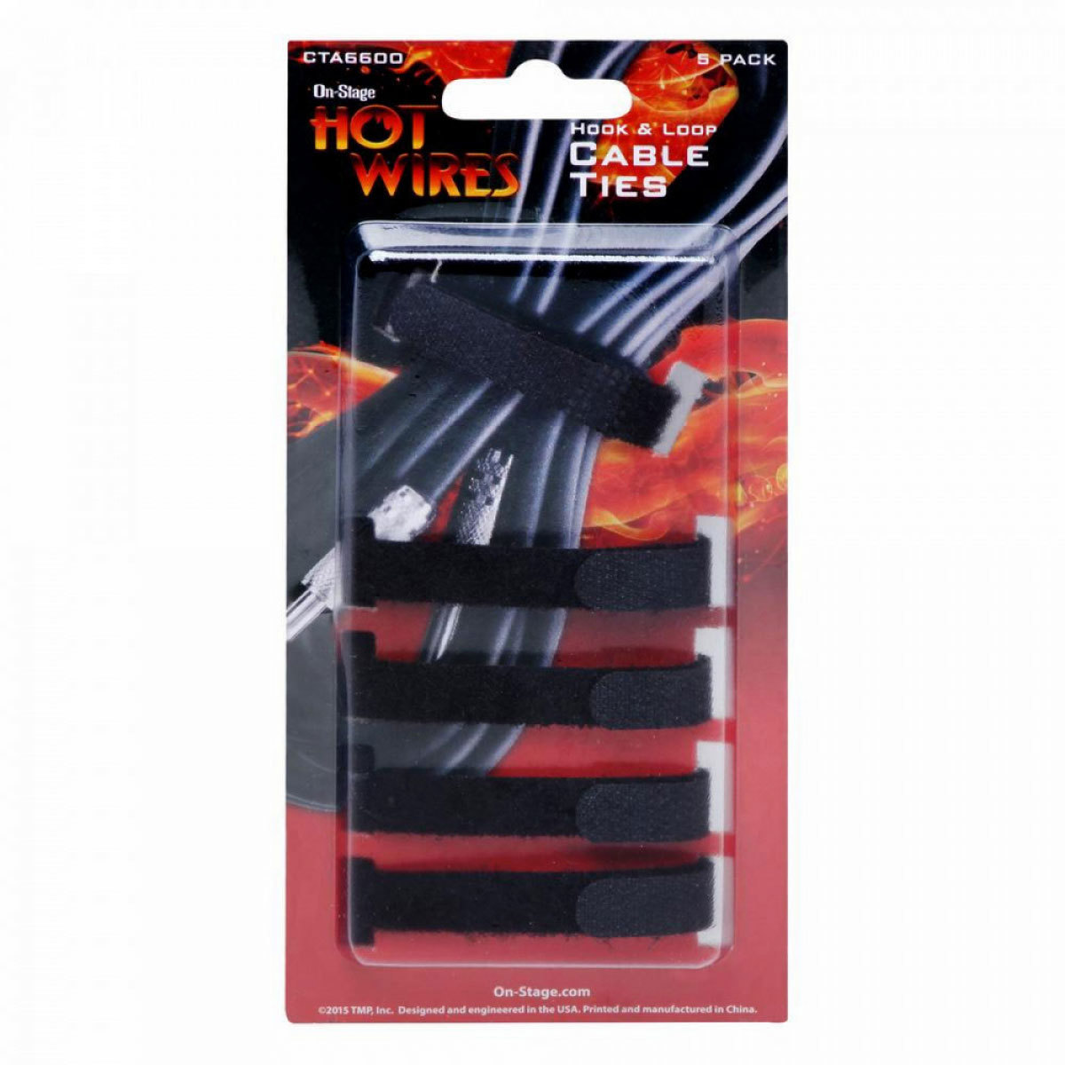 

On-Stage CTA6600 Cable Ties, 5 Pack