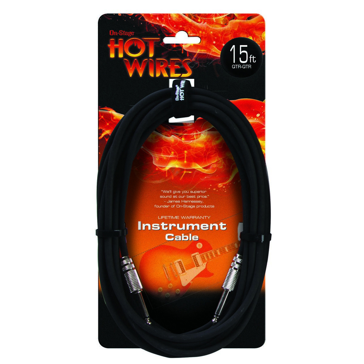 

On-Stage IC-15 15' Instrument Cable