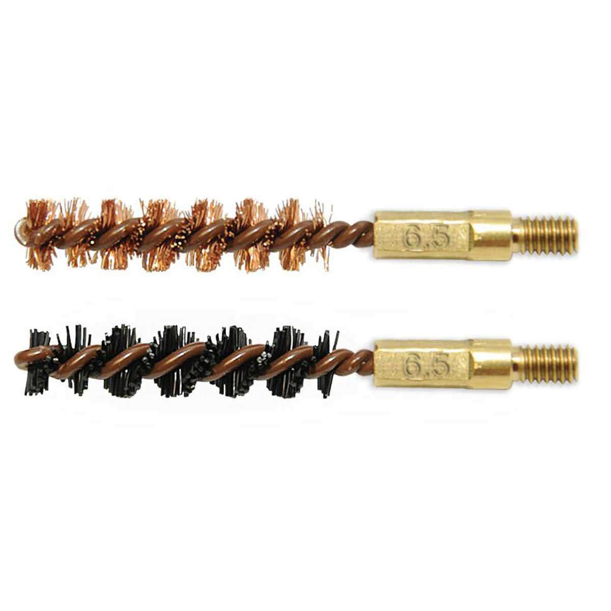 

Otis Technology 6.5mm Bore Brush, 2 Pack, 1 Nylon & 1 Bronze, 8-32 Thread