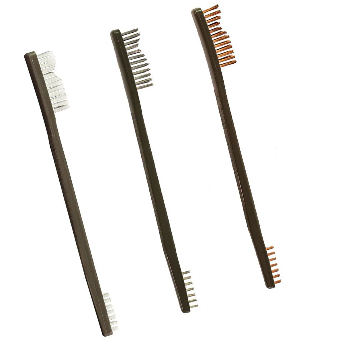 

Otis Technology Otis 316-BP Variety Pack Brushes - Nylon, Bronze, Stainless