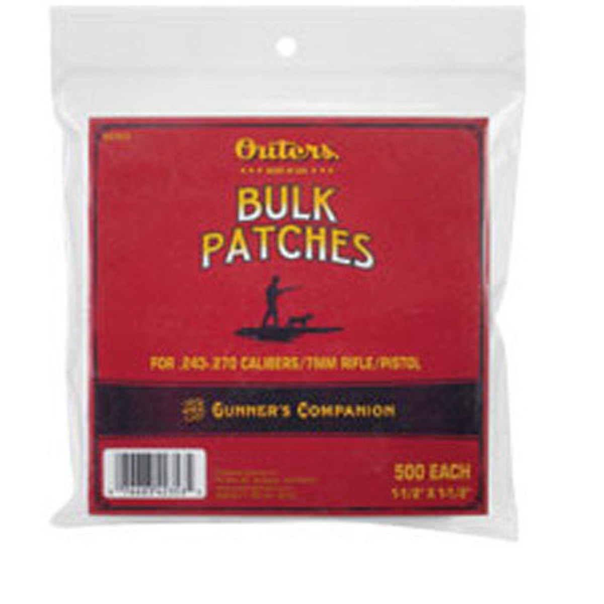 

Outers Synthetic 0.30-0.45 Caliber Bulk Bagged Cleaning Patches, 300 Each